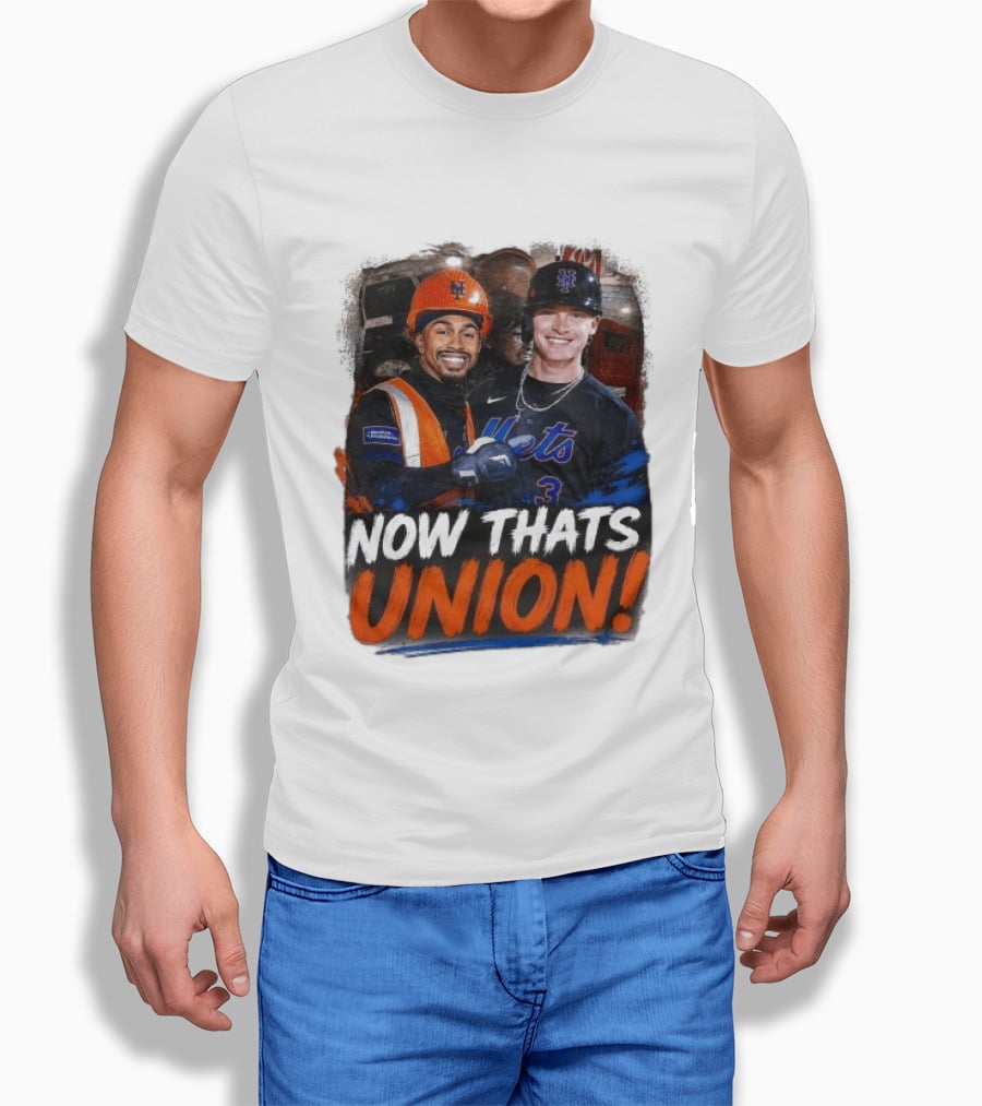 Francisco Lindor Carson Benge New York Mets Now Thats Union T-Shirt