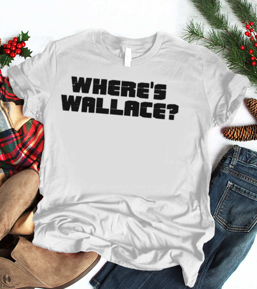 Lawrence Gilliard Jr Where's Wallace Question T-Shirt