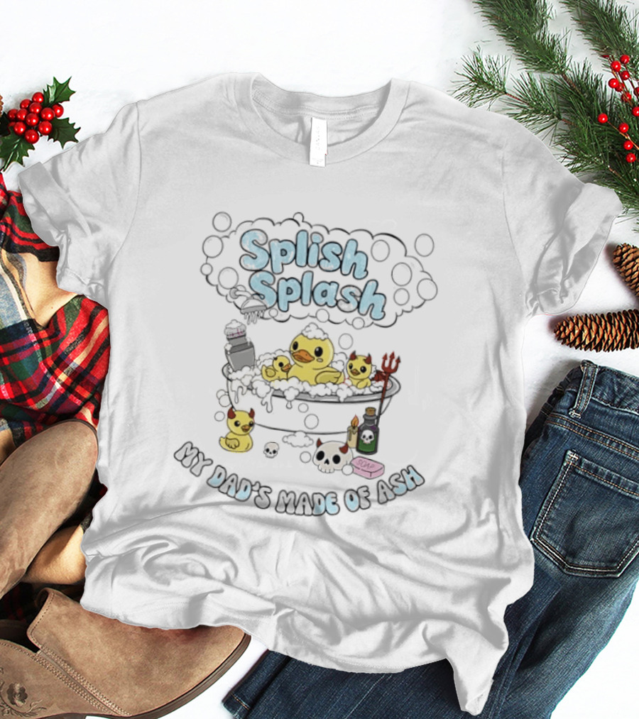 Splish Splash Rubber Duck Bath With Skull And Soap T-Shirt