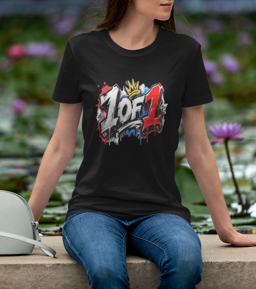 1 Of 1 Graffiti Crowns Splatter Bold Street T-Shirt