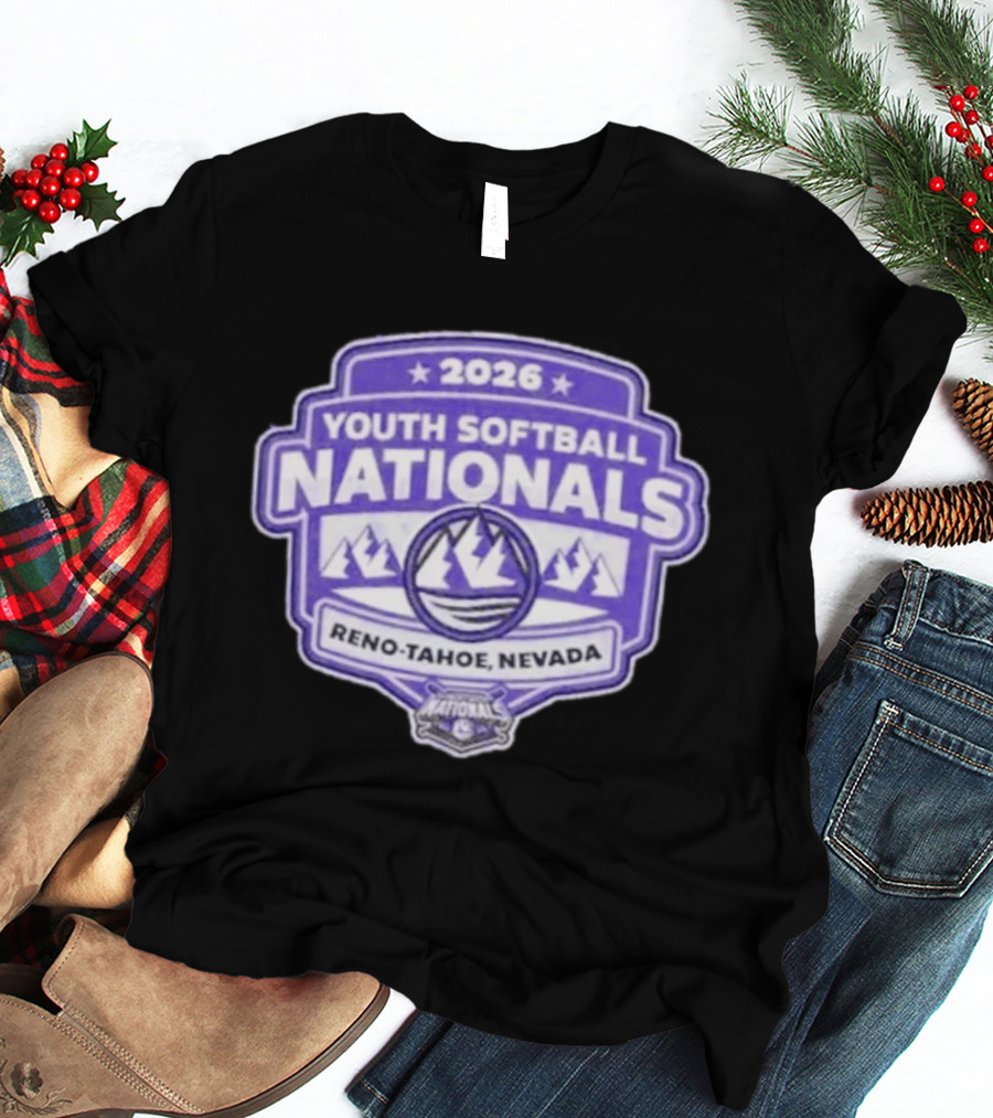 2026 Youth Softball Nationals Reno Tahoe Nevada T-Shirt