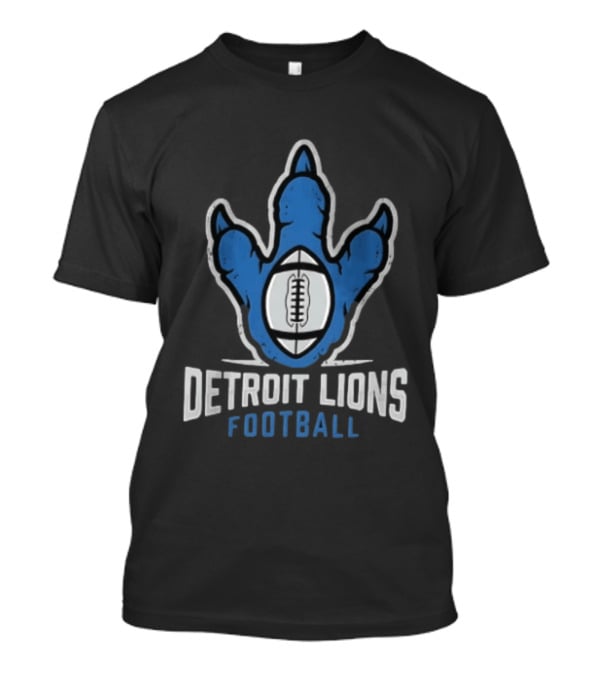 Detroit Lions Football Claw Print 1930 Jameson Williams Big Roars Sore Defense T-Shirt