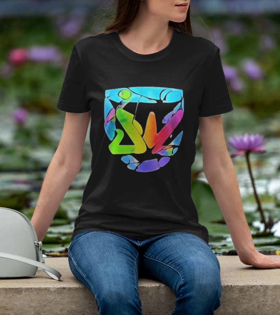 Nice France Riots 2026 Micromania Store Manager Viral Multicolor Abstract T-Shirt