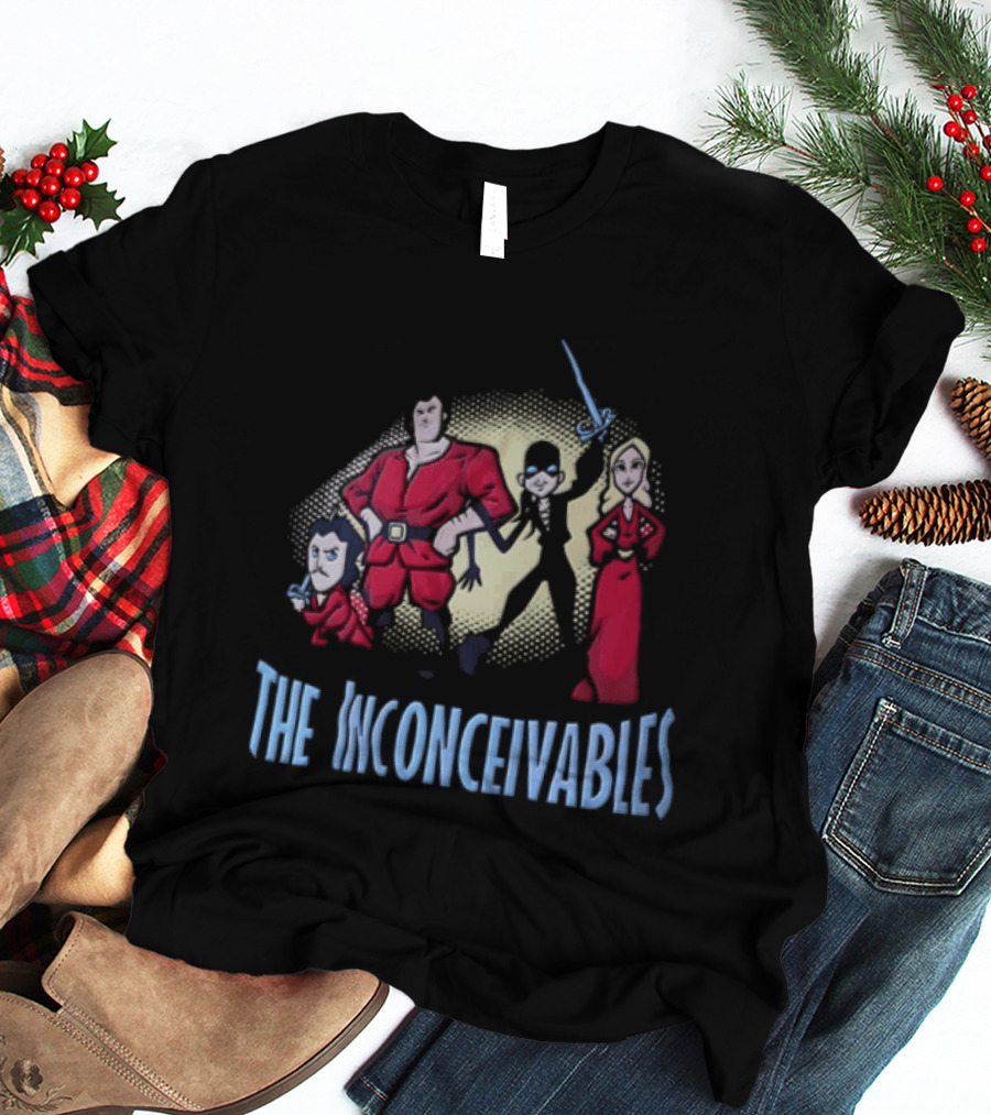 The Inconceivables Princess Bride Characters Mashup T-Shirt