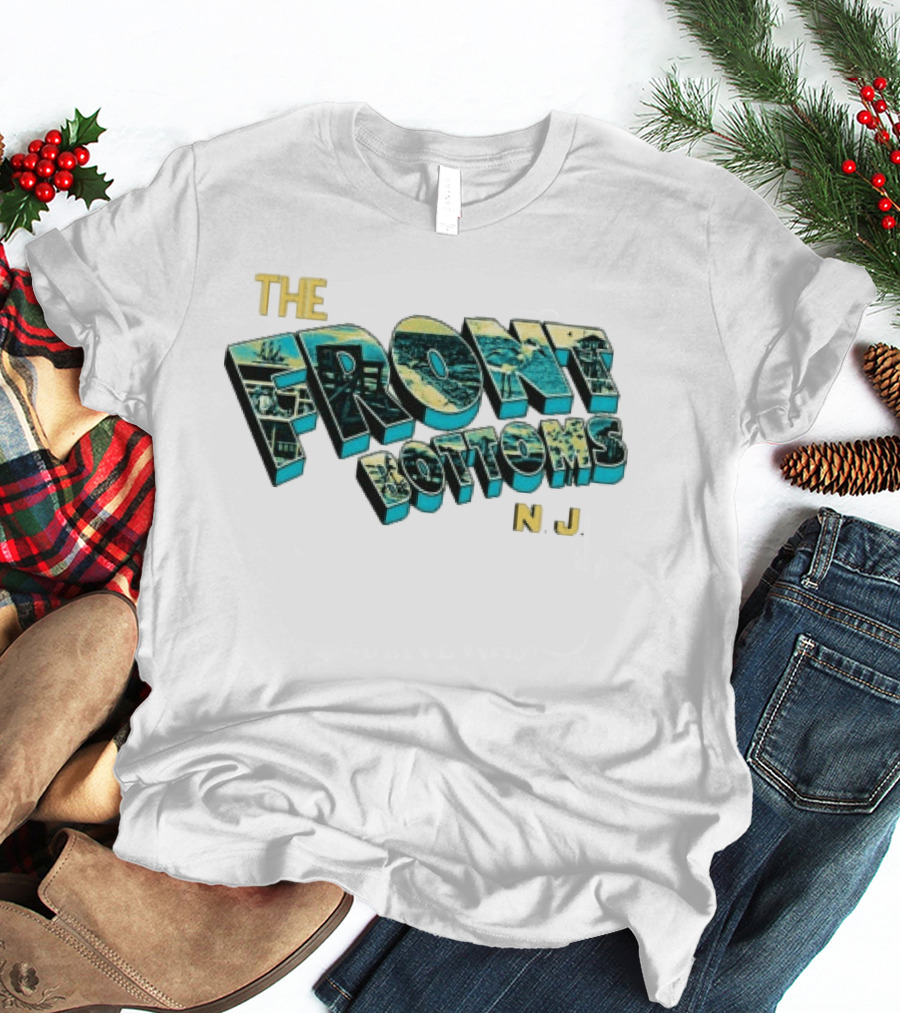 The Front Bottoms N.J. Vintage Retro Aesthetic T-Shirt