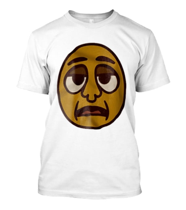 Tired Exhausted Emoji Face Meme Expression T-Shirt