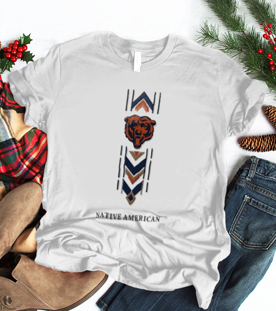 Chicago Bears Native American Heritage Month T-Shirt