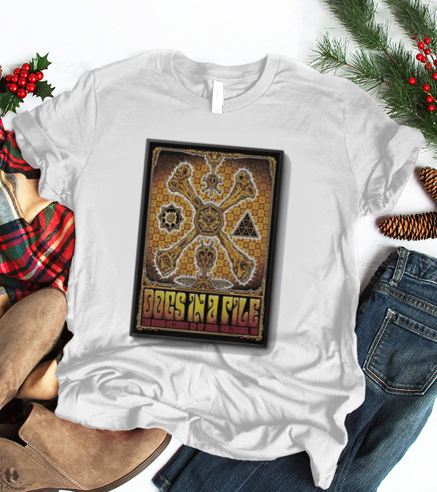 Dogs In A Pile Baltimore MD October 20 22 2026 Tour T-Shirt