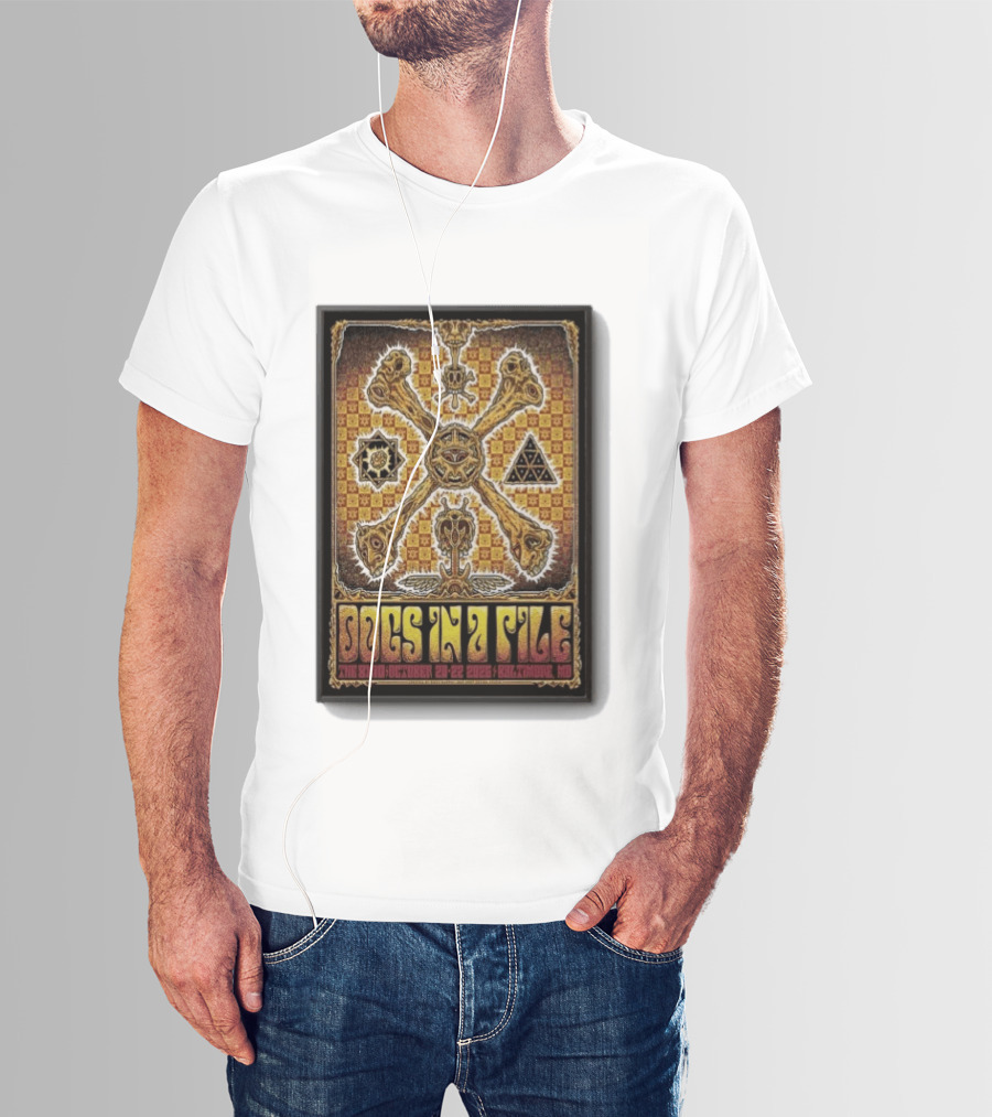 Dogs In A Pile Baltimore MD October 20 22 2026 Tour T-Shirt