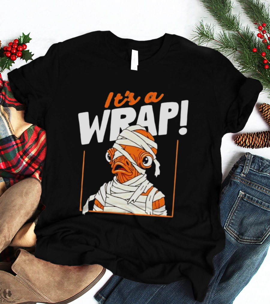 Admiral Ackbar It's A Wrap Mummy Star Wars T-Shirt