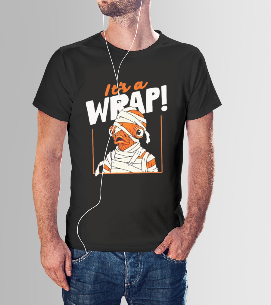 Admiral Ackbar It's A Wrap Mummy Star Wars T-Shirt