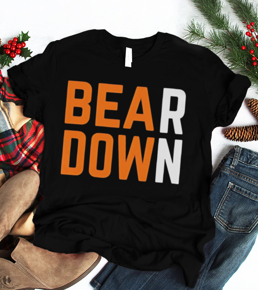 Bear Down Chicago Football Team Spirit T-Shirt