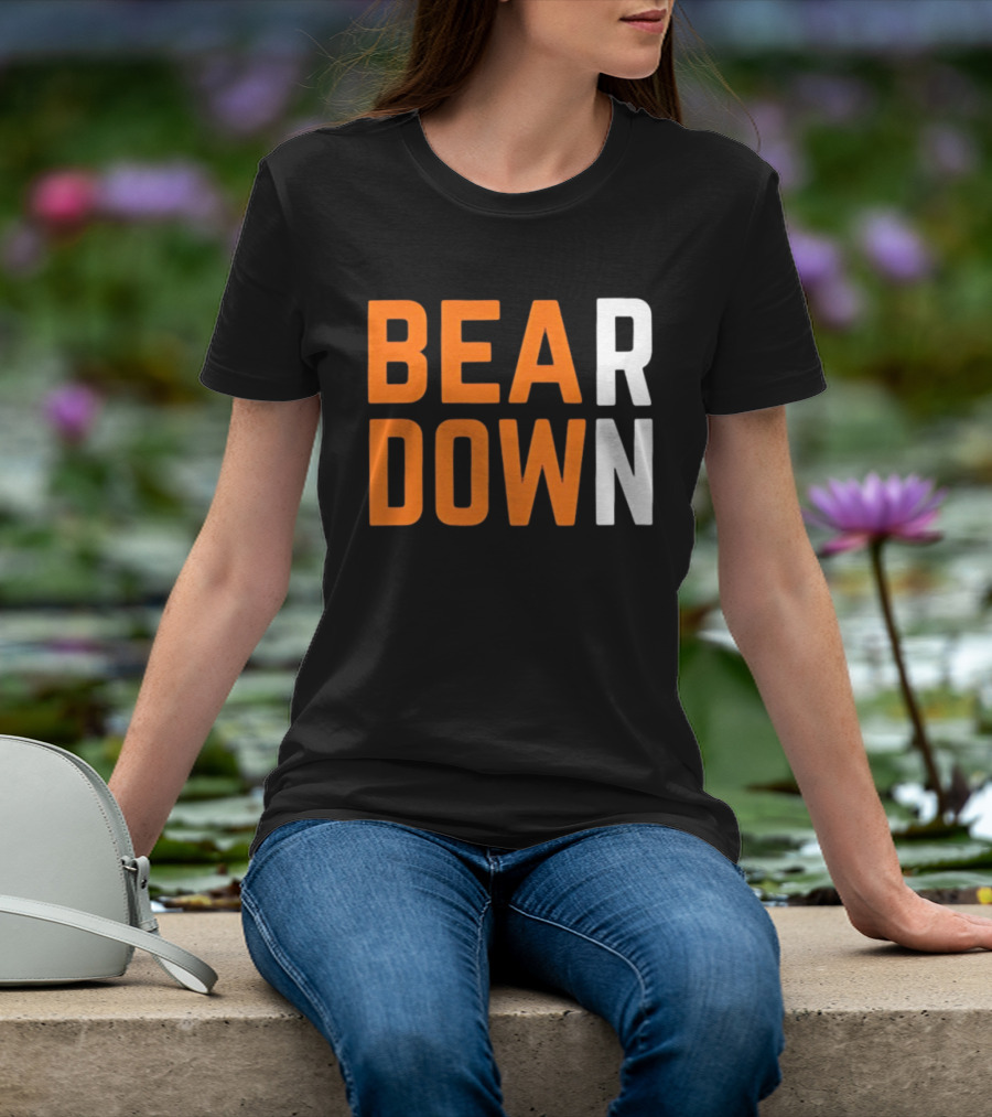 Bear Down Chicago Football Team Spirit T-Shirt