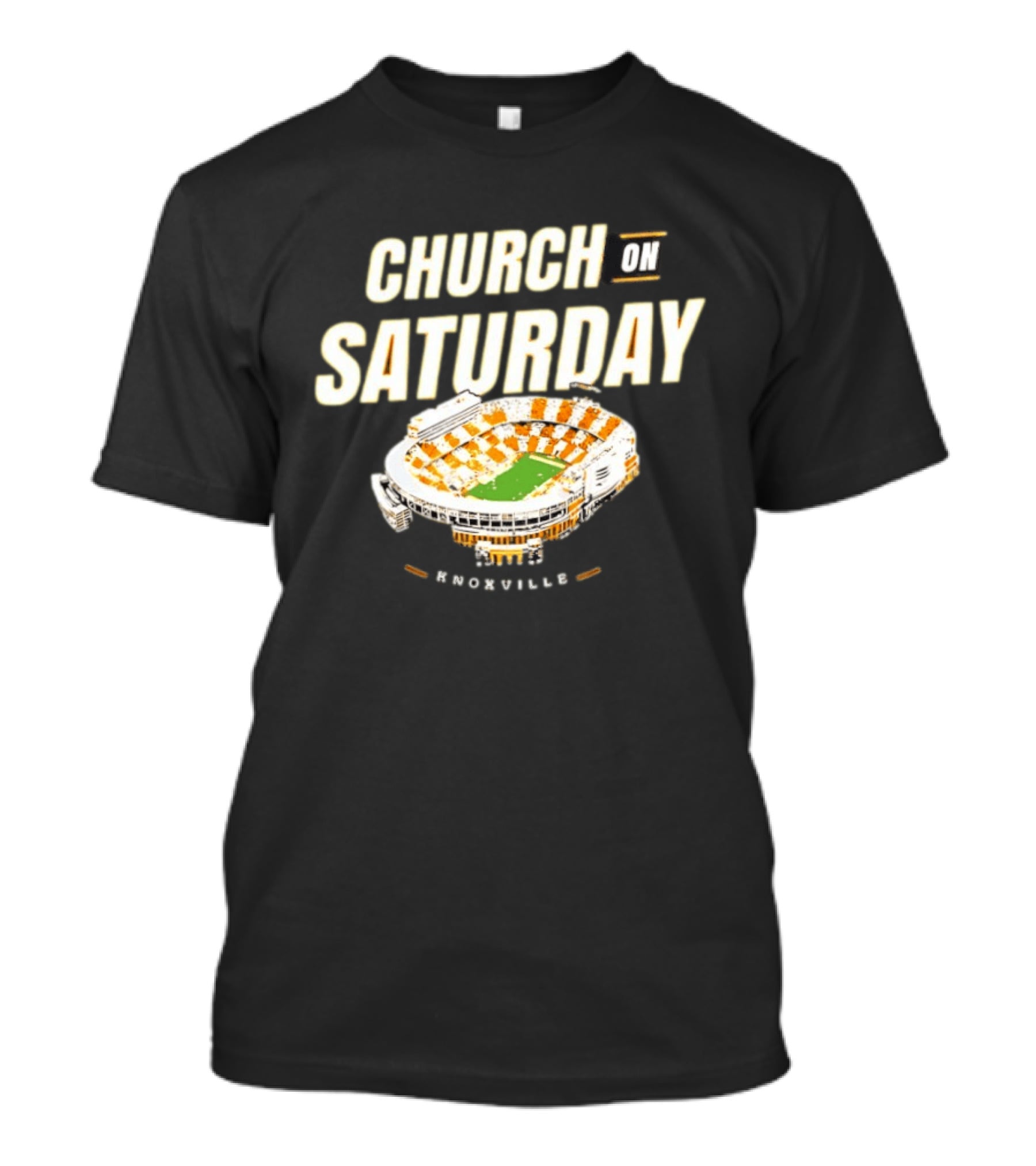Church On Saturday Knoxville Stadium Tennessee Volunteers T-Shirt