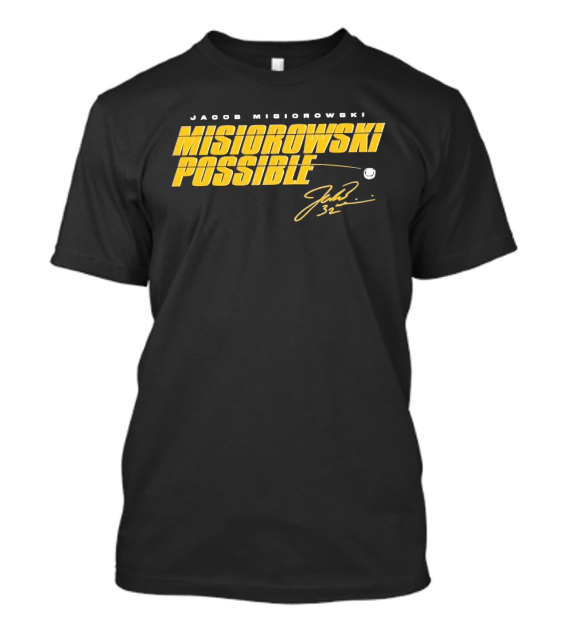 Jacob Misiorowski Misiorowski Possible Milwaukee Brewers Signature T-Shirt