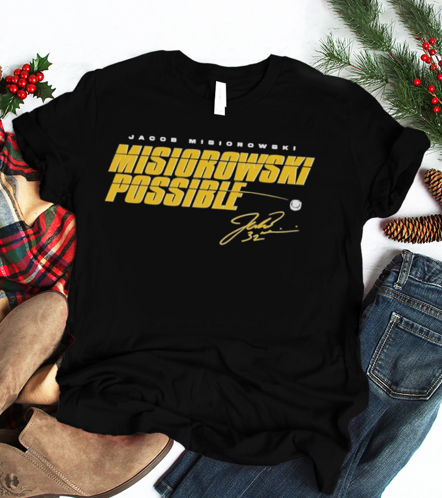 Jacob Misiorowski Misiorowski Possible Milwaukee Brewers Signature T-Shirt