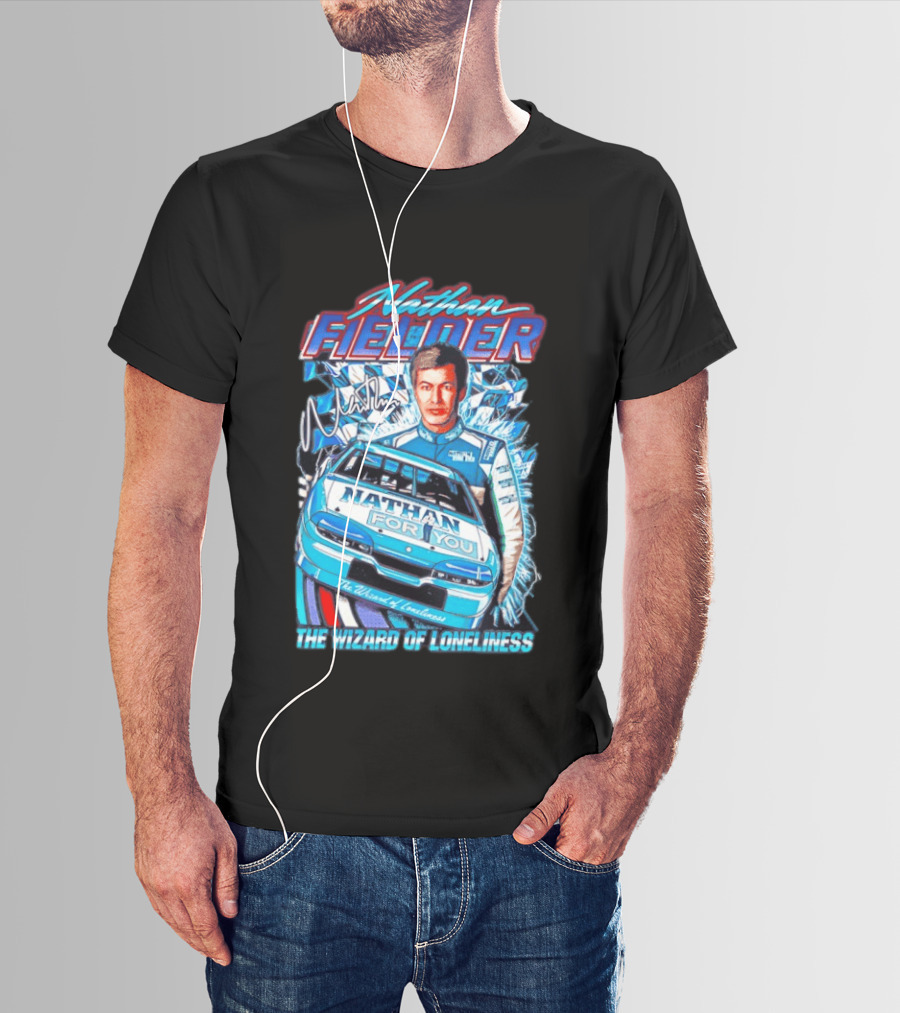 Nathan Fielder For You Wizard Of Loneliness Racing Car T-Shirt
