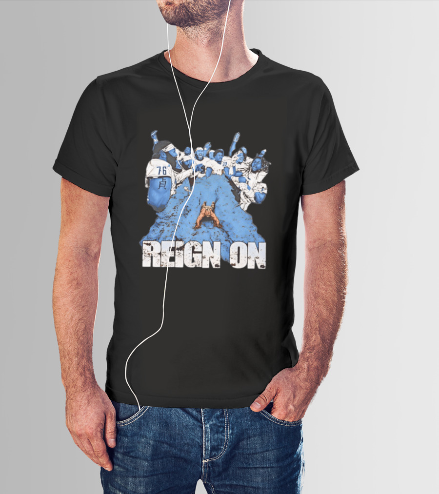 Old Dominion University Reign On Football Team Celebration T-Shirt
