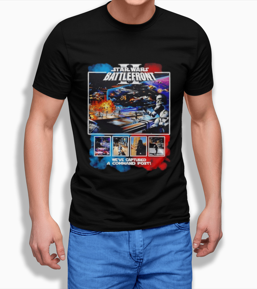 Star Wars Battlefront II We've Captured A Command Post Galactic Warfare T-Shirt