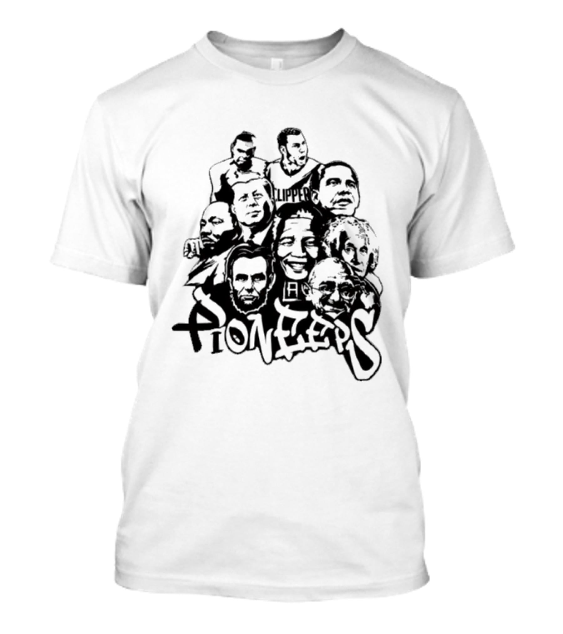 Blake Griffin Pioneers Civil Rights Leaders Historic Figures T-Shirt