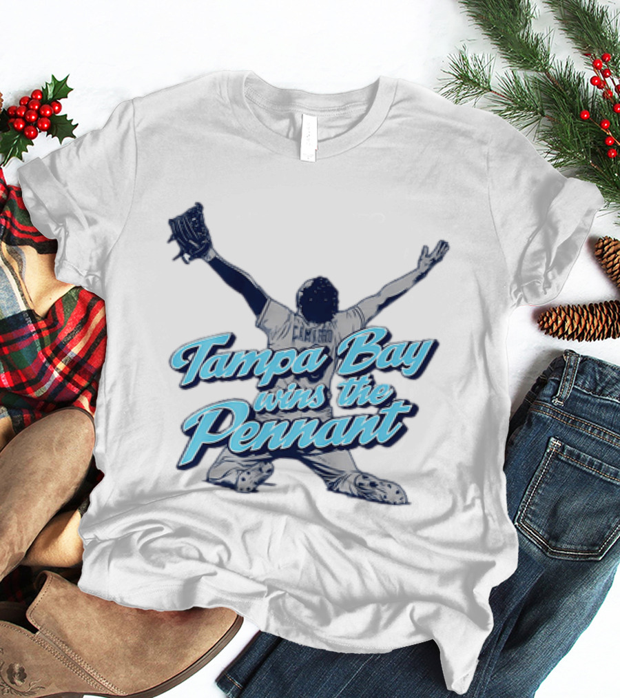 Tampa Bay Wins The Pennant Celebration Victory Iconic Sports Moment T-Shirt