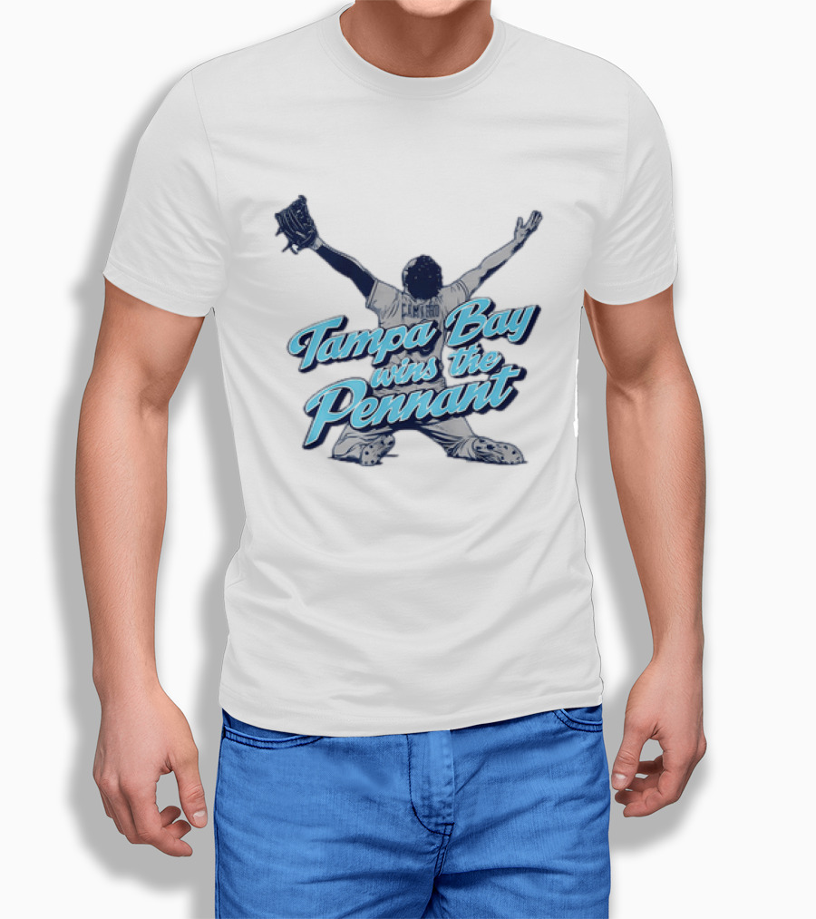 Tampa Bay Wins The Pennant Celebration Victory Iconic Sports Moment T-Shirt