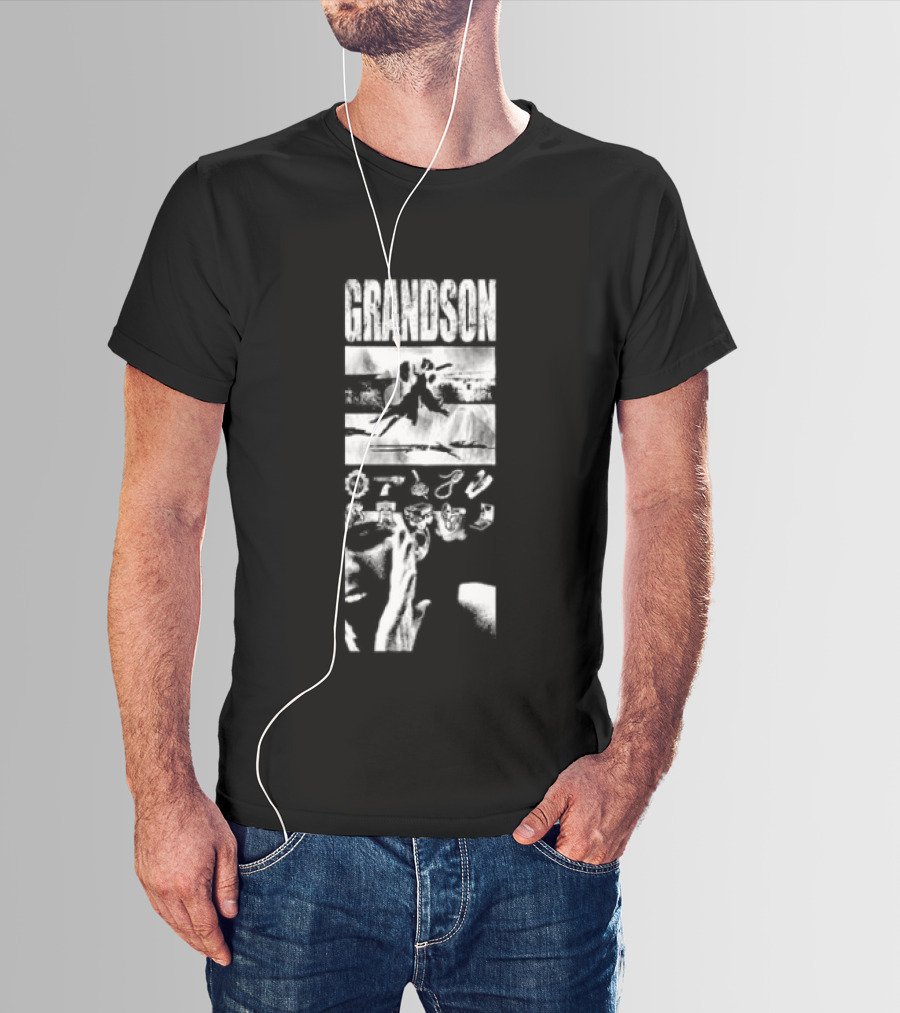 Grandson Inertia Fall 2025 Tour Dates Cities Locations T-Shirt