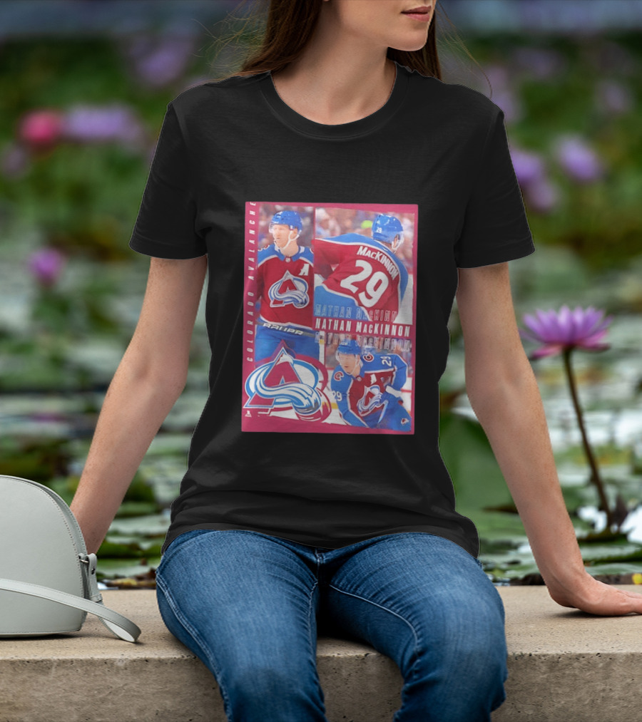 Colorado Avalanche Nathan MacKinnon 29 All For One T-Shirt
