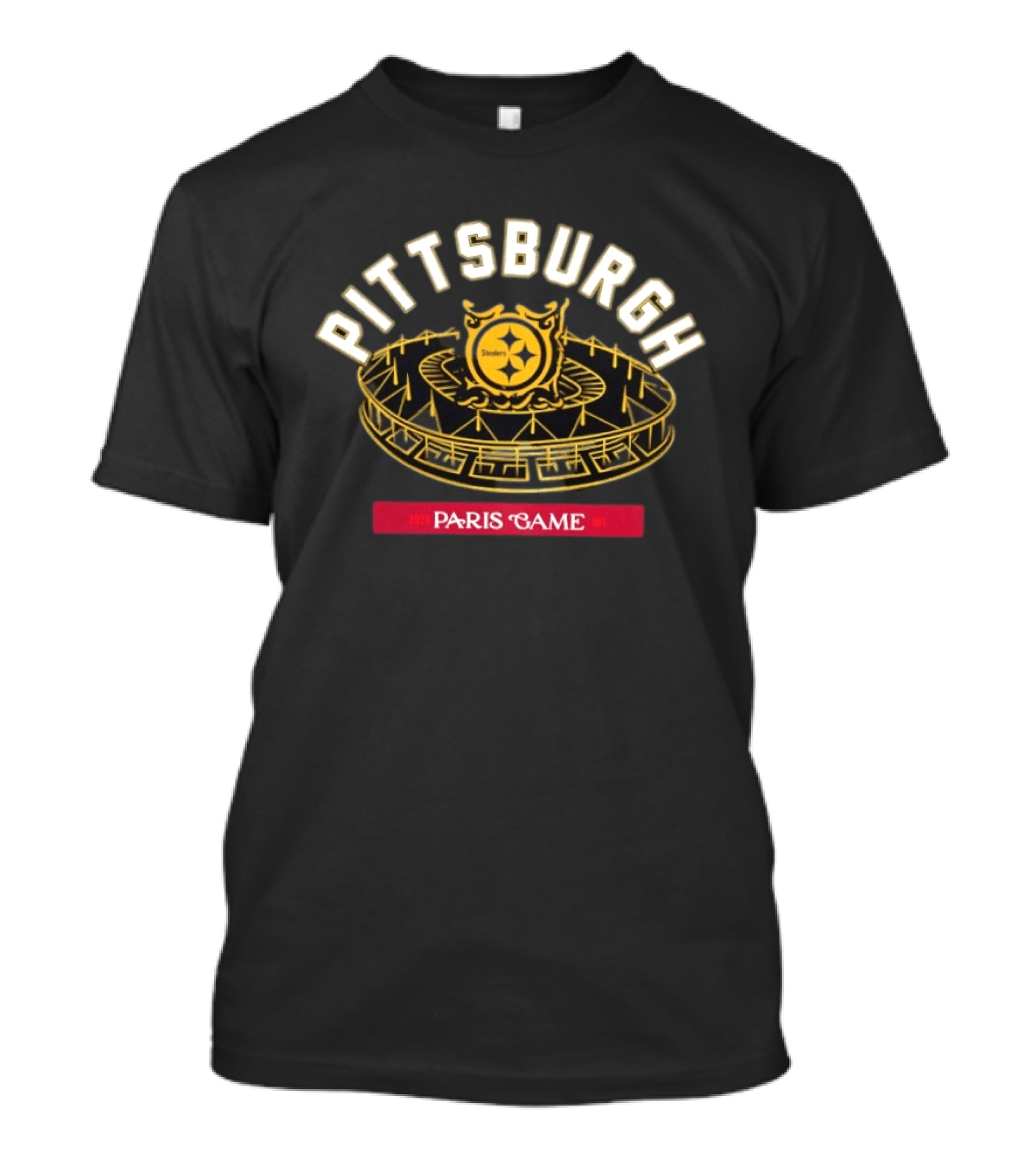Pittsburgh Steelers 2026 Paris Game Stadium Event T-Shirt