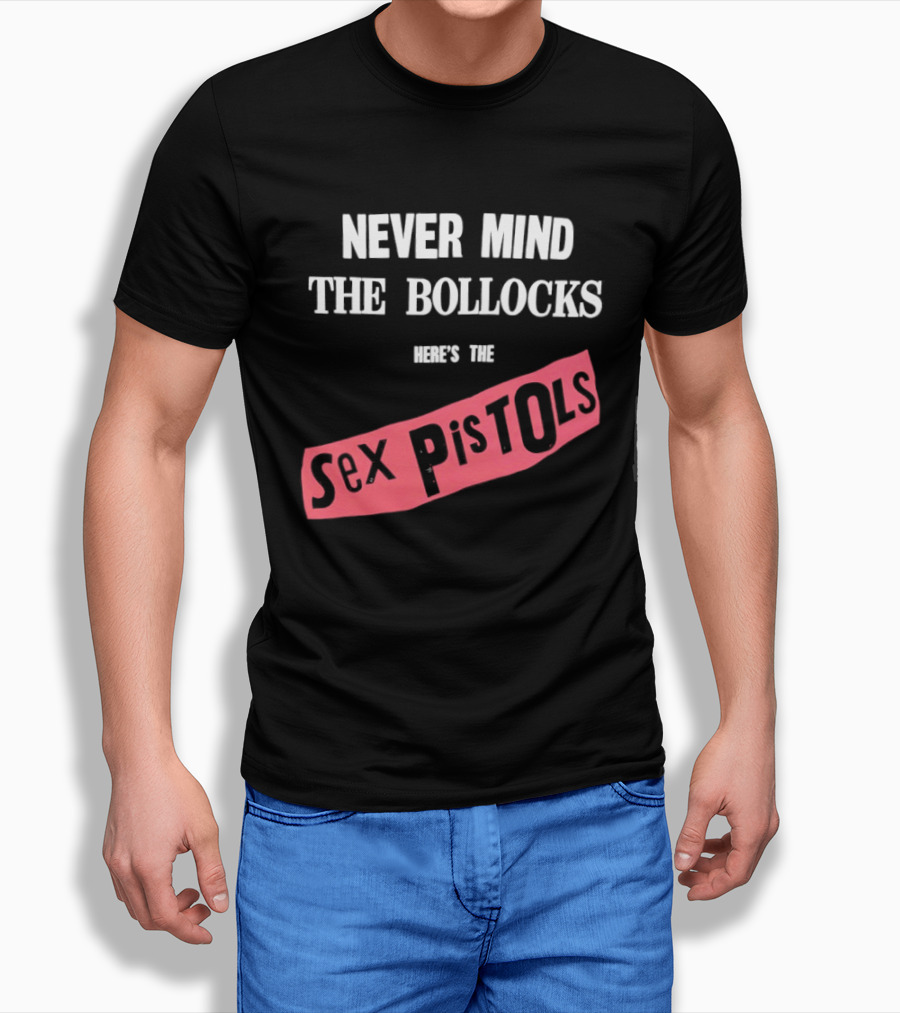 Never Mind The Bollocks Here's The Sex Pistols Album Original T-Shirt