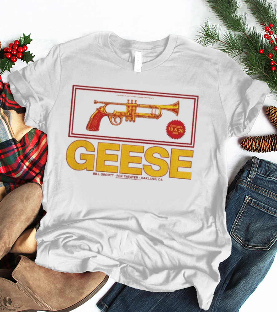 Geese Band Oakland CA Fox Theatre Event October 19 20 2026 T-Shirt