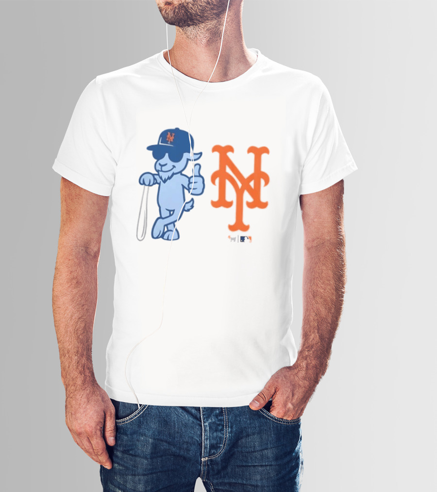GOAT USA New York Mets Baseball Fan Gear T-Shirt