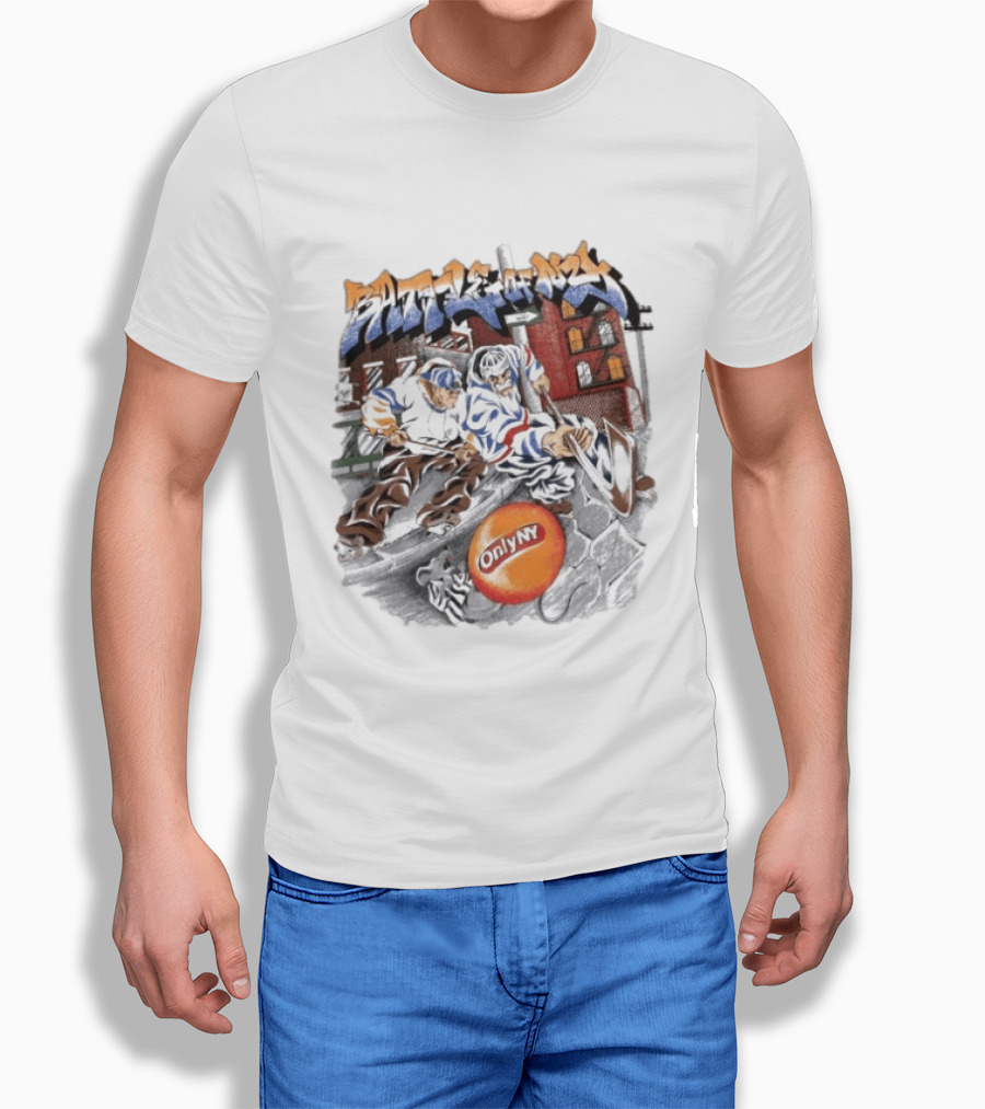 Only NY Slapshot Street Hockey Graffiti T-Shirt