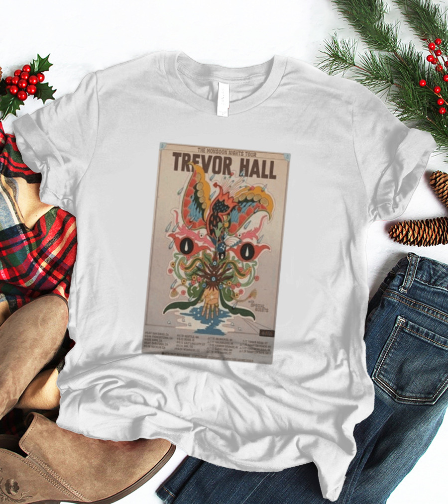 Trevor Hall The Monsoon Nights 2025 Tour Special Guests T-Shirt