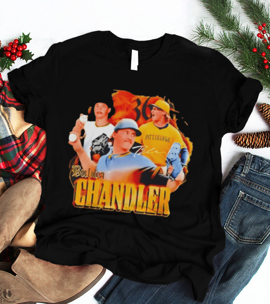Bubba Chandler Pittsburgh Pirates Number 36 MLB Baseball T-Shirt