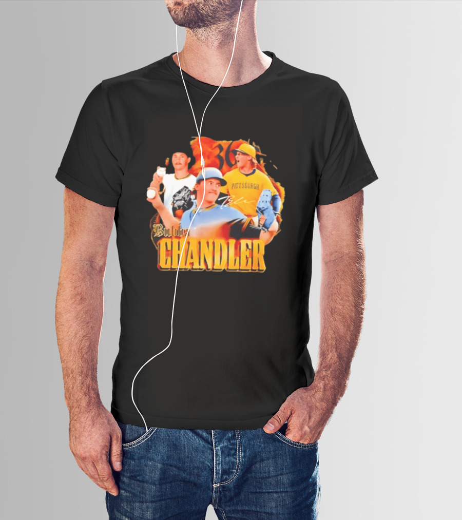 Bubba Chandler Pittsburgh Pirates Number 36 MLB Baseball T-Shirt