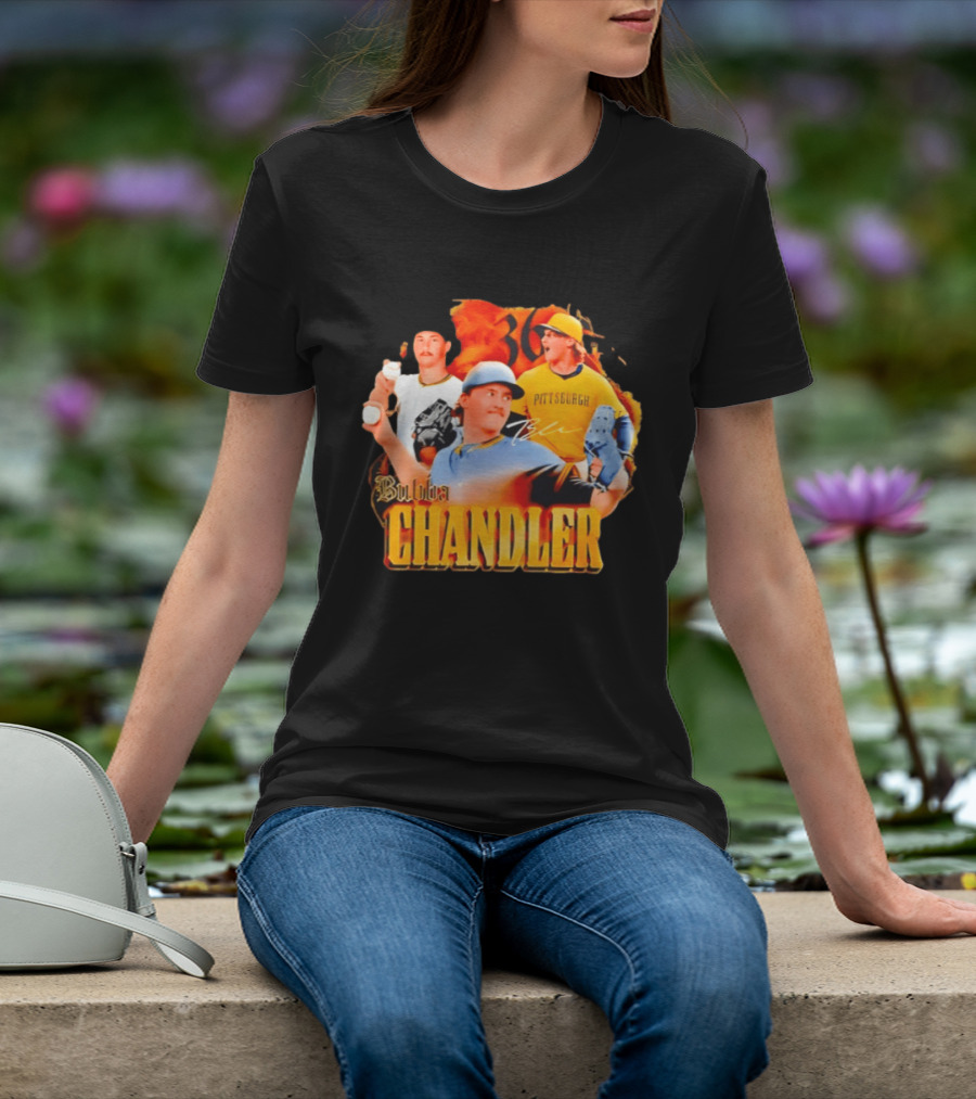 Bubba Chandler Pittsburgh Pirates Number 36 MLB Baseball T-Shirt