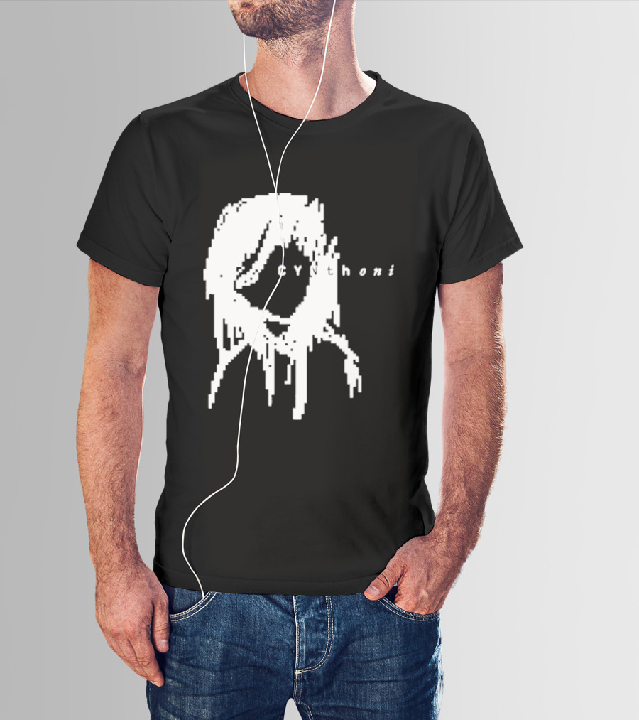 Cynthoni Pixel Distorted T-Shirt