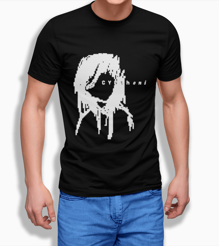 Cynthoni Pixel Distorted T-Shirt