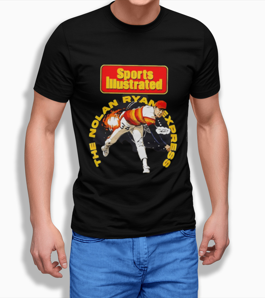 Sports Illustrated The Nolan Ryan Express Too Much Heat T-Shirt
