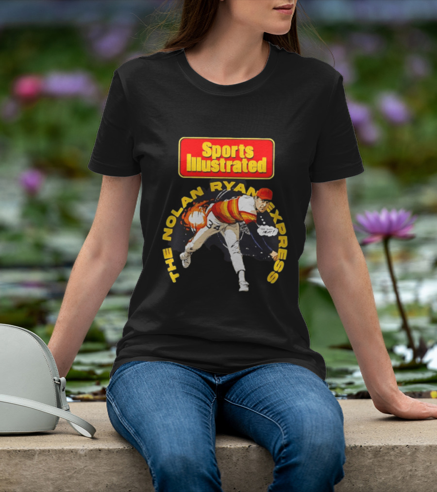 Sports Illustrated The Nolan Ryan Express Too Much Heat T-Shirt