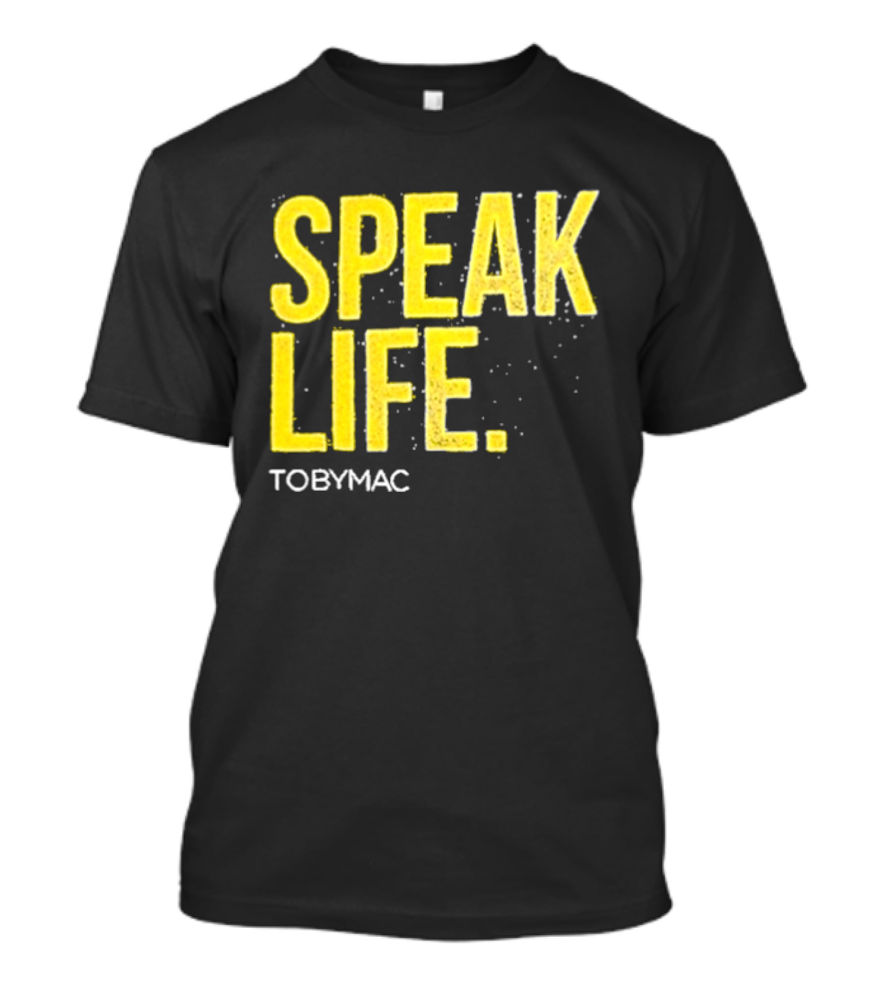 TOBYMAC Speak Life Yellow T-Shirt
