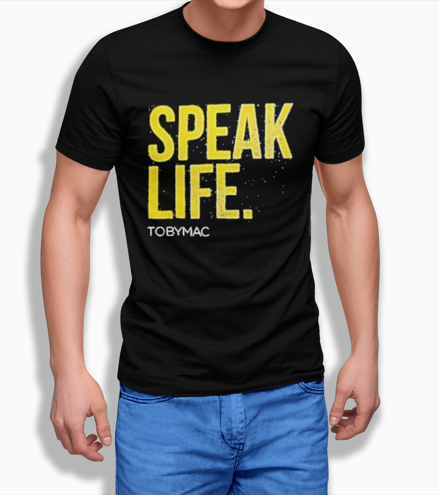 TOBYMAC Speak Life Yellow T-Shirt
