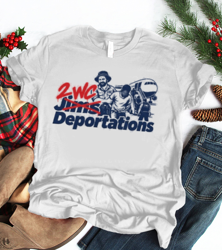 2 Worlds Collide Not Jims Deportations T-Shirt