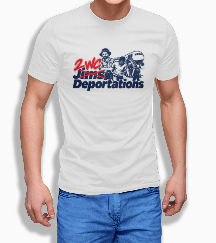 2 Worlds Collide Not Jims Deportations T-Shirt