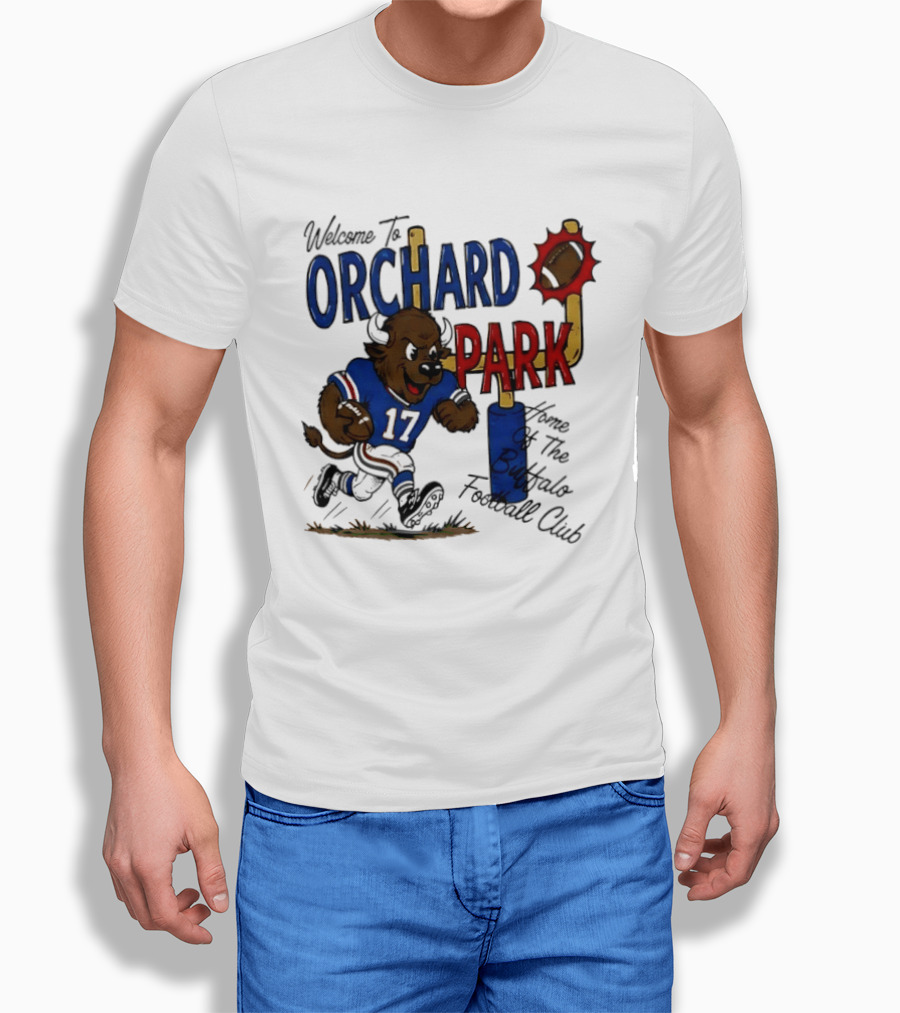 Welcome To Orchard Park Buffalo Football Club 17 T-Shirt