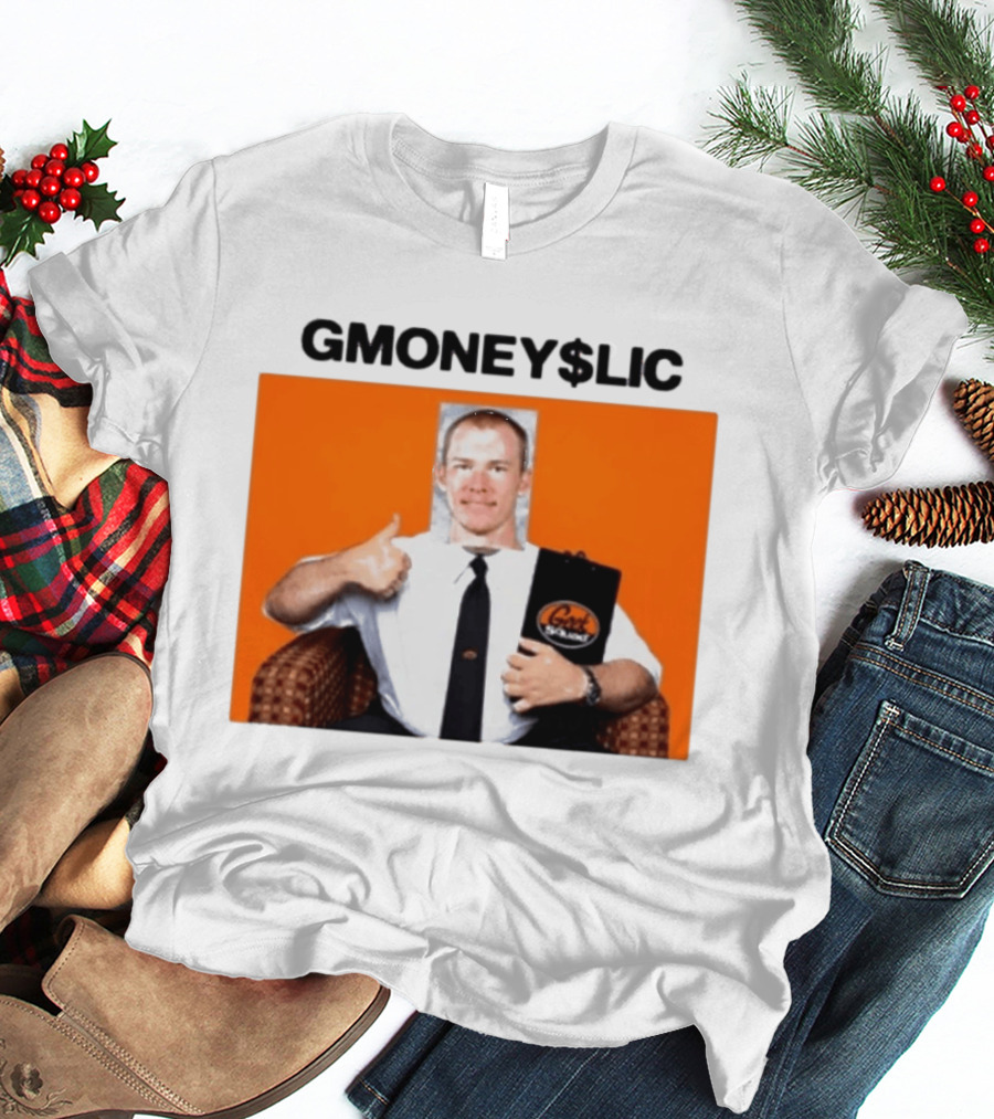 GMoney$lic Boston Bruins Thumbs Up Orange T-Shirt