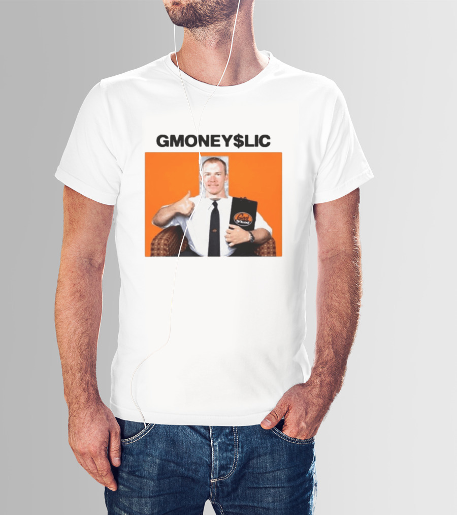 GMoney$lic Boston Bruins Thumbs Up Orange T-Shirt