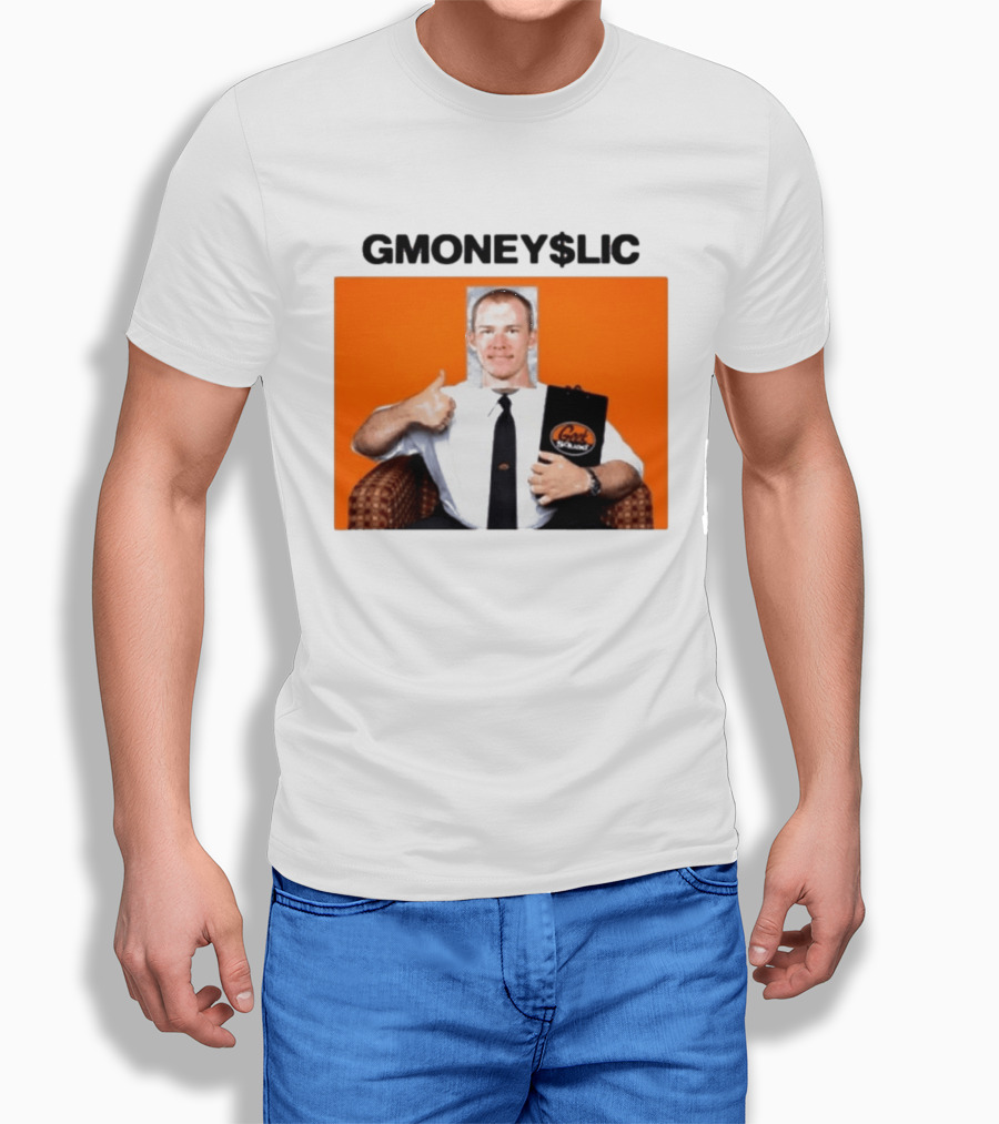 GMoney$lic Boston Bruins Thumbs Up Orange T-Shirt