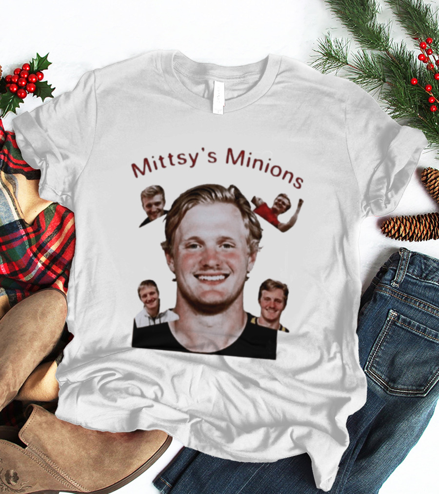 Mittsy's Minions Smiling Faces Boston Bruins Fan Favorite T-Shirt